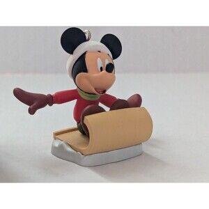 Hallmark Keepsake Disney Downhill-Dashin' Mickey Ready! Set! Snow! Ornament 2012